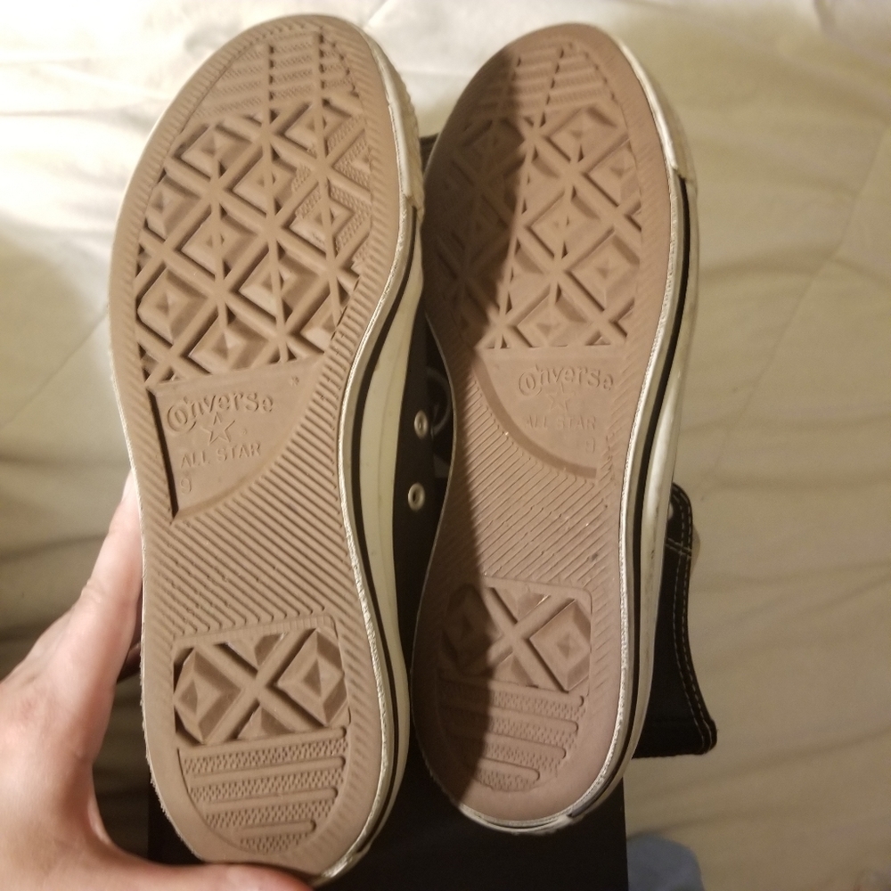 Men's All Leather Converse Chuck Taylor All Star - Picture 5 of 5